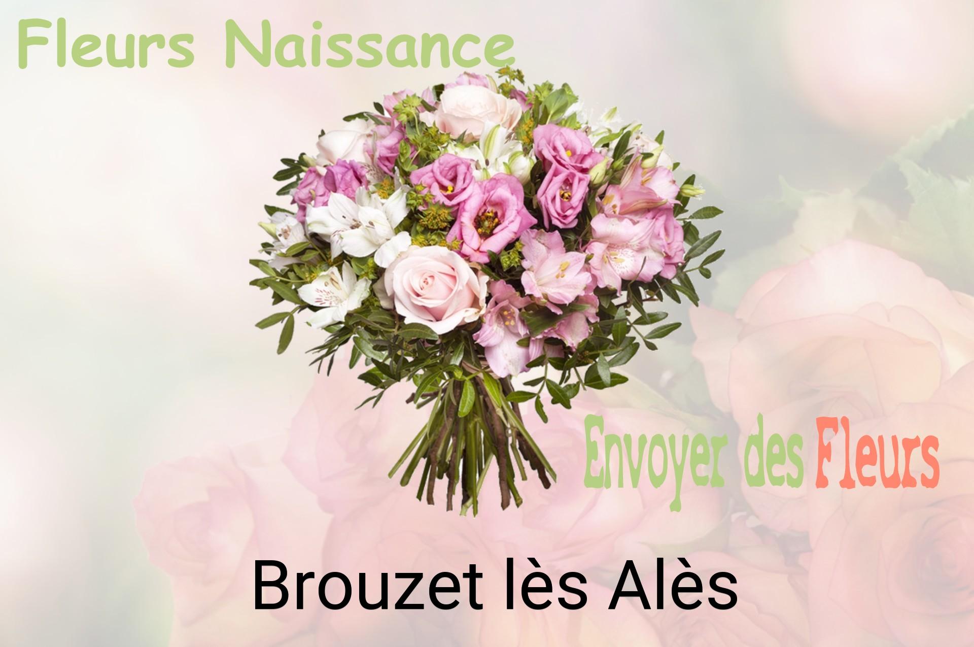 Bouquet de fleurs de naissance livré à Brouzet-lès-Alès